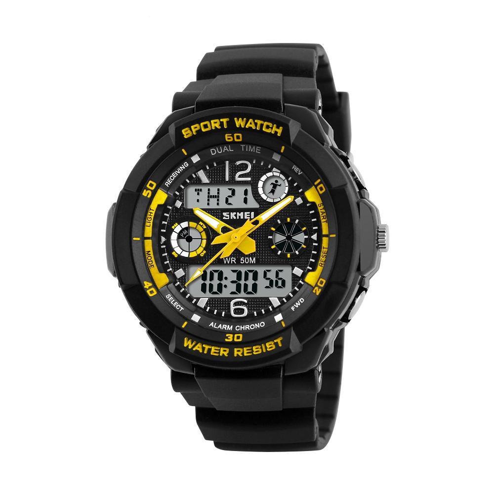 Skmei Kid's Digital Sport's Watches Boy Girl Fashion Dual Time Children Led Waterproof Electronic Wristwatch Relogio Masculino