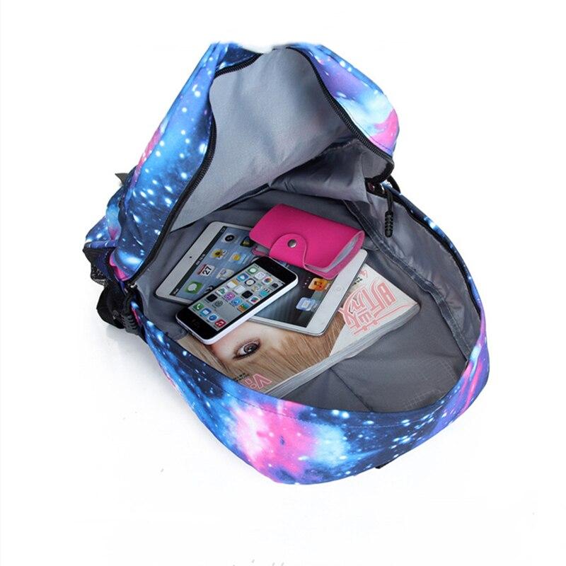 Женский парусиновый рюкзак для подростков — фото 5