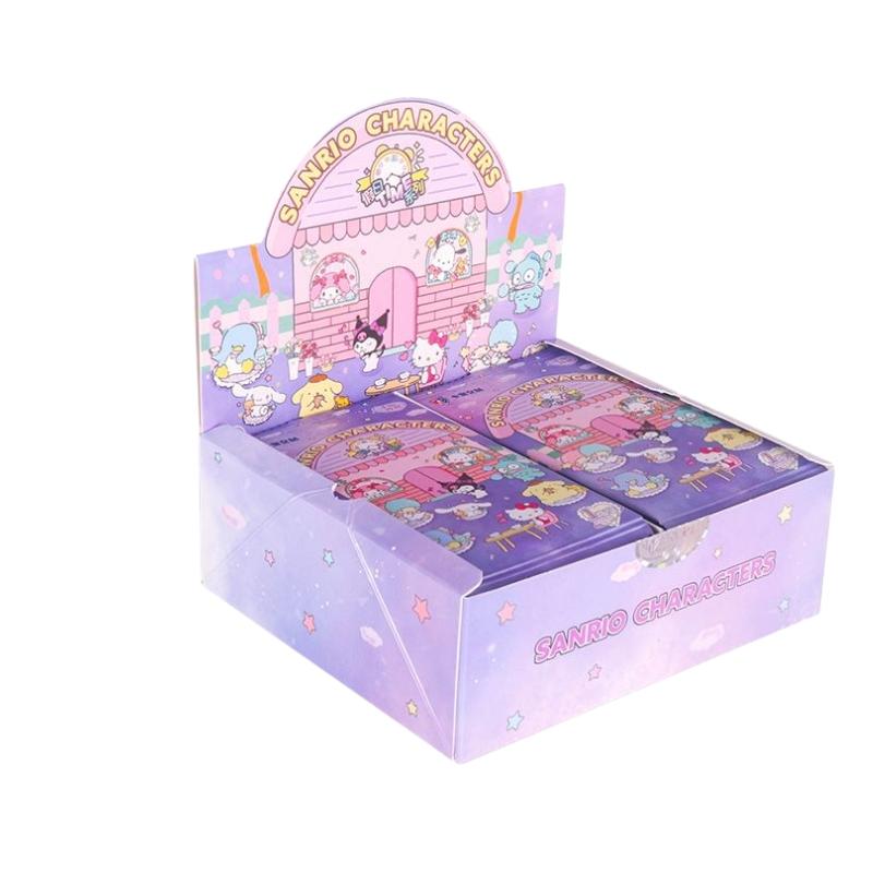 Official Genuine Sanrio Manxing Time Series Card Anime Peripheral Collection Exquisite Toy Card Holiday Gifts Box