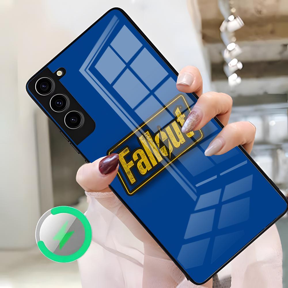 F-Fallouts Vault Phone Case For Samsung S26 Ultra S25 Edge S23 S22 S21 S20 Ultra Plus S24 Fe A25 Magnetic Glass Cover