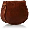 Leather Bag Handmade Brown Vintage Shoulder Satchel New Women Genuine Messenger
