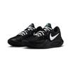 Nike Precision 6 Abrasion Resistant Slip Resistant Low top Basketball Shoes Men's Black White I07605-040 (Team1392-)