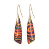 Bohemian Emperor Stone Geometric Pendant Earrings Popular Natural Stone Jewelry