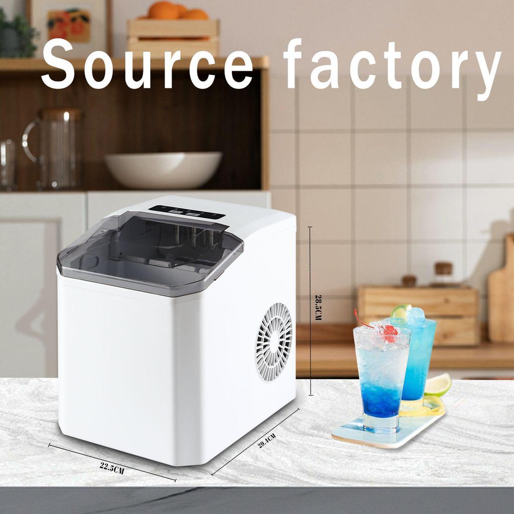 Compact Household Ice Maker for International Use