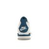 Air Jordan 4 Retro PS Military Blue 2024 Kids Sneakers White Off-White Neutral-Grey BQ7669-141