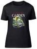Lives For The Garden Plants Flowers Gardening Womens T-Shirt Ladies Gift Tee