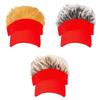 Hair Hat for Men Novelty Creative Funny Decoration Baseball Hat for Women Adults