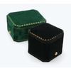 Portable Velvets Jewelry Box Protective Jewelry Display Container Soft Lining Accessories Holder for Women and Girls