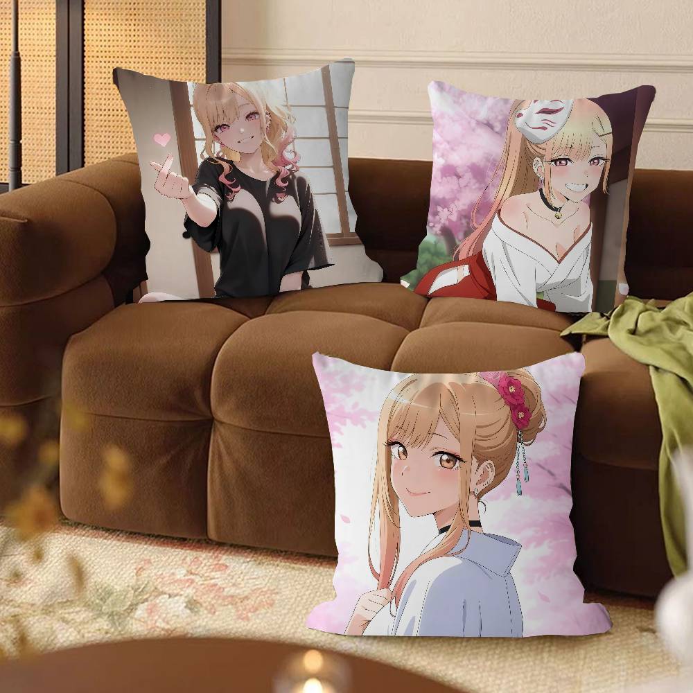 Marin Kitagawa Kissenbezug Kissenbezug Polsterung Sofa Dekokissen Heimdekor Kissenbezug