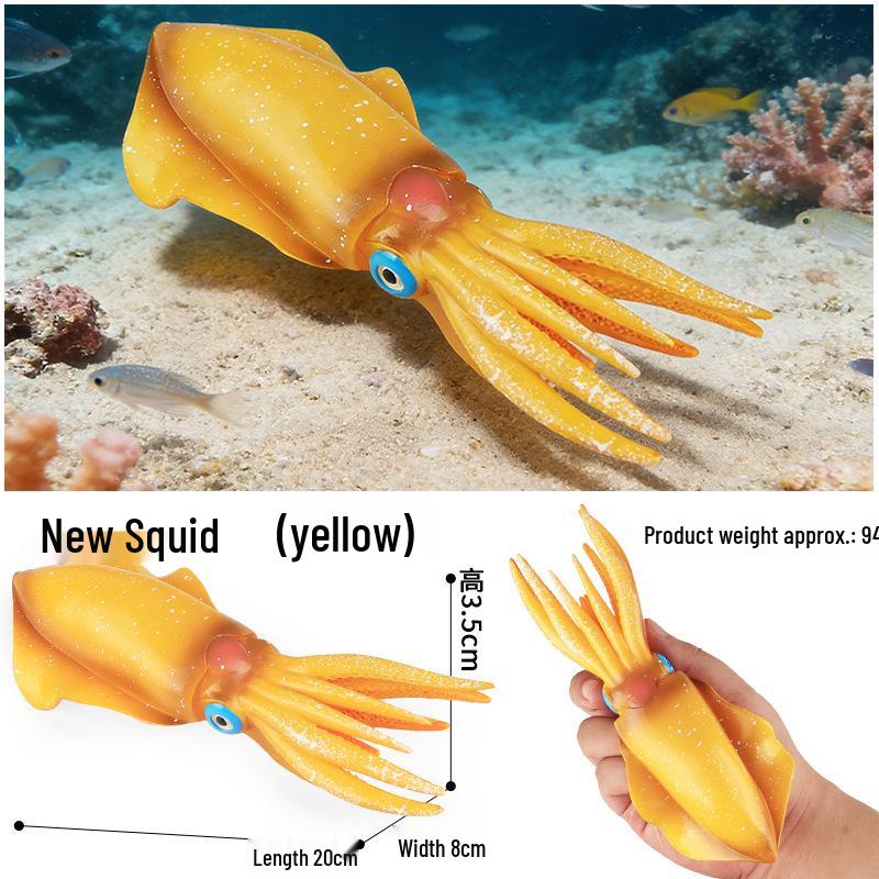 Children's Cognitive Toys: Big Manta Ray, Skate Batfish, Boss Fish, Yao Fish Models