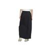 New Nike Women's Loose Fit High-Waist Long Skirt Black FB8355-010