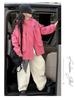Girls' Hooded Windbreaker 2025: Casual Workwear Jacket for Spring & Autumn