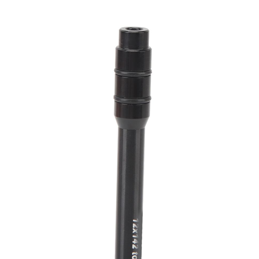 12mm to 10mm Thru Axle Skewer Black Bike Hub Conversion Durable Axle Conversion Wheel Upgrades