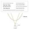 Double Layer Freshwater Pearl Choker Necklace, s925 Sterling Silver, 18k Gold Plated, Gift for Christmas and Qixi