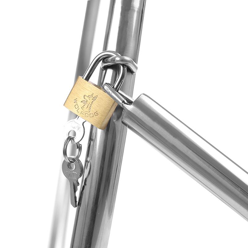 TleMeny BDSM Sexy Stainless Steel Hip Lock Rear Court Bondage Couples Training Female Slave Sex Toys Products Exotic