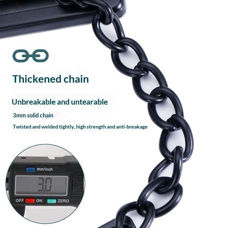 Corrosion Resistant Stainless Steel Door Security Chain Anti Theft Easy Install Latch for Home Coastal Hotel