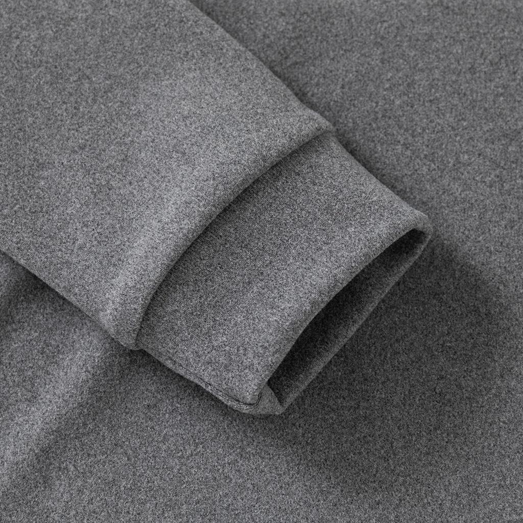 Kinder Herbst Kragen Verdicktes Langarm Poloshirt Baby Einfarbig Minimalistisches Oberteil