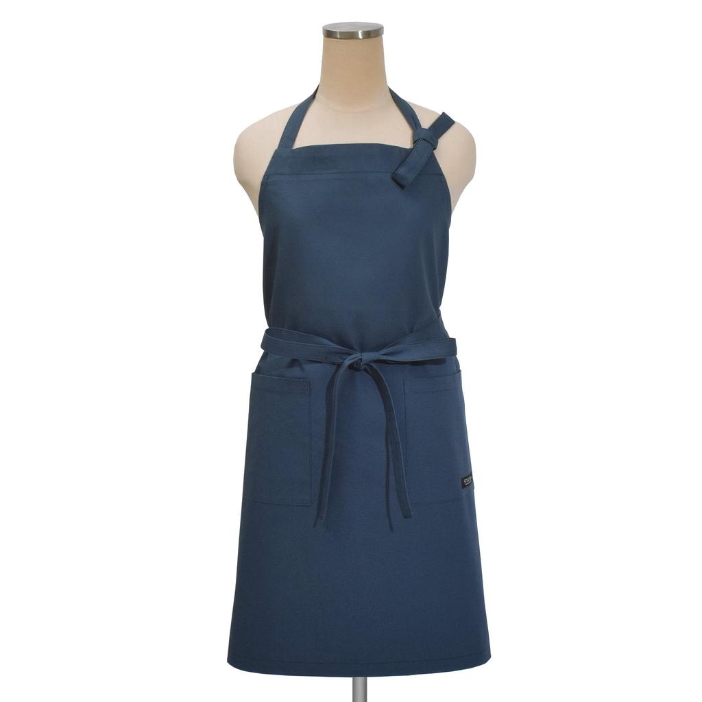 STYLE Decor set Mitten pot set Apron Kitchen Cooking Navy blue Gift Celebration Stylish Cute STYLE Decor W8702000 2-piece