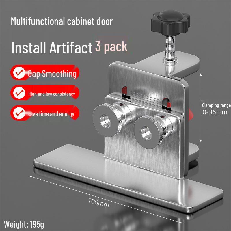 Multi-Purpose Cabinet Door Installation Tool for Home & Kitchen