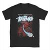 John Carpenter The Thing  T-Shirt Summer  Cotton T-Shirts For Men Hip Hop Print Tee Shirt Short Sleeves Street Style Top Tees