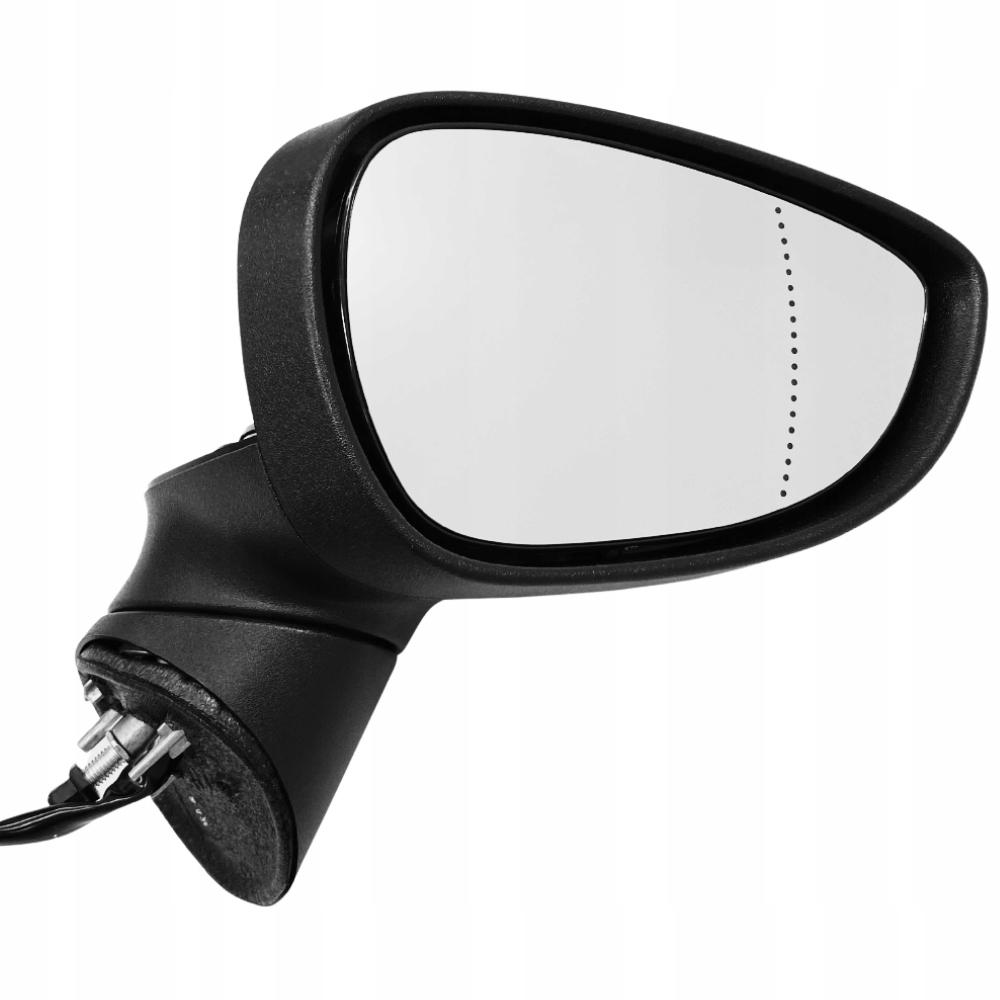Right Ford Fiesta Mirror, Electrically Controlled, Heated, 6-Pin, 2013-2016
