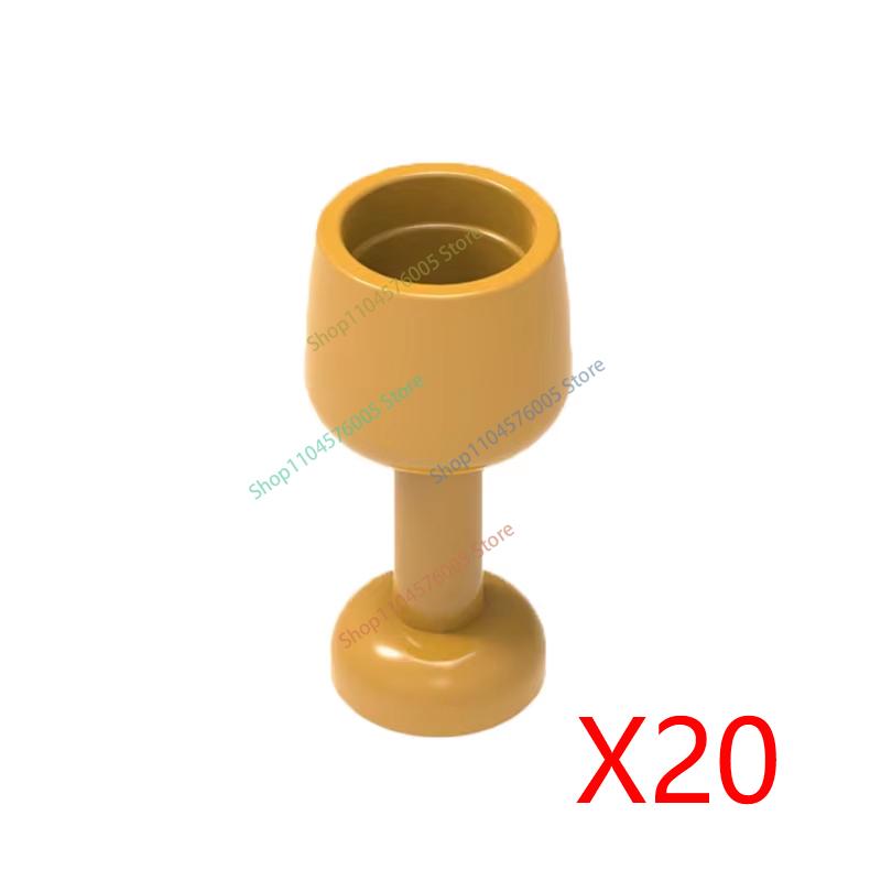 MOC City Scene Accessories Building Blocks Medieval Bonfire Flame Wine Bottle Reagent Bottle Box Compatible Mini Bricks Toys T11