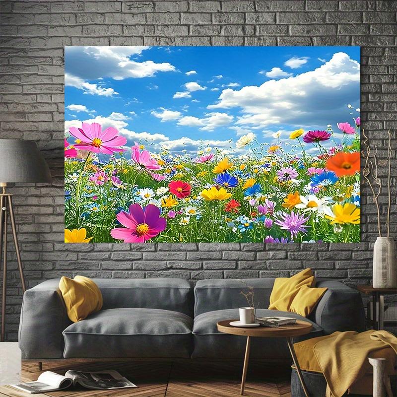 A multi-functional spring-themed background decoration, suitable for photography props. Made of polyester.