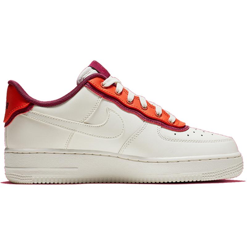 Nike Air Force 1 Low Se Sail Team Orange True Berry Women's Sneakers AA0287-104