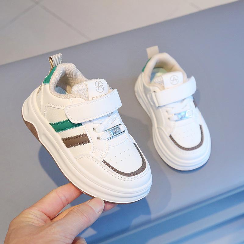 Children's sports shoes board shoes medium and small children's casual shoes tide little white shoes men's and women's baby shoes kindergarten ru
