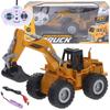 Excavator Loader Remote Control Construction Vehicle Drive Movable Bucket