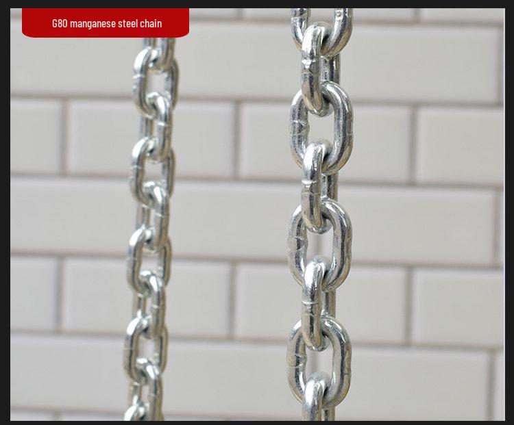 Double Chain Oil Drum Lifter - Multi-functional Forklift Clamp & Hook