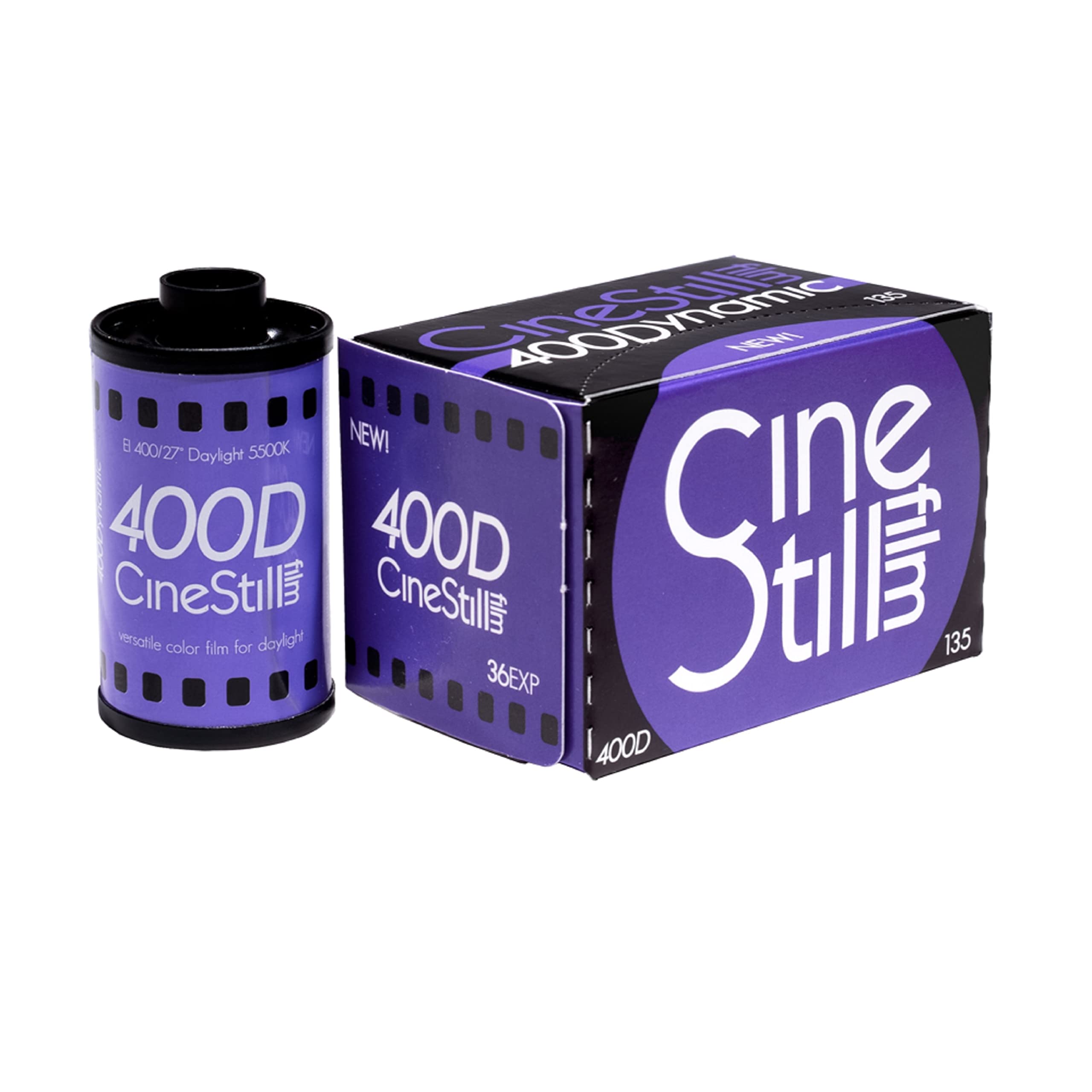 

1 roll of cinestill 400D color negative 36 exposures film, 35mm,