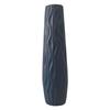 Textured Floor Standing Vase Exquisite Line Design Vase Flower Vase for Home Living Room