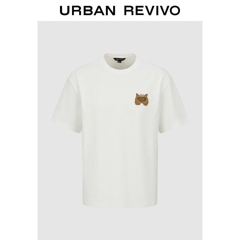 UR2026 Men s Embroidered Crew Neck T-Shirt XS
