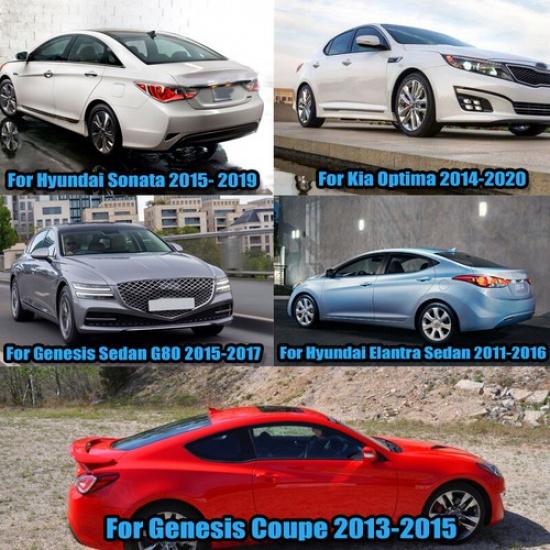 For 2015 2016 2017 Genesis Coupe & G80 Carbon Fiber FM/AM Shark Fin Roof Antenna