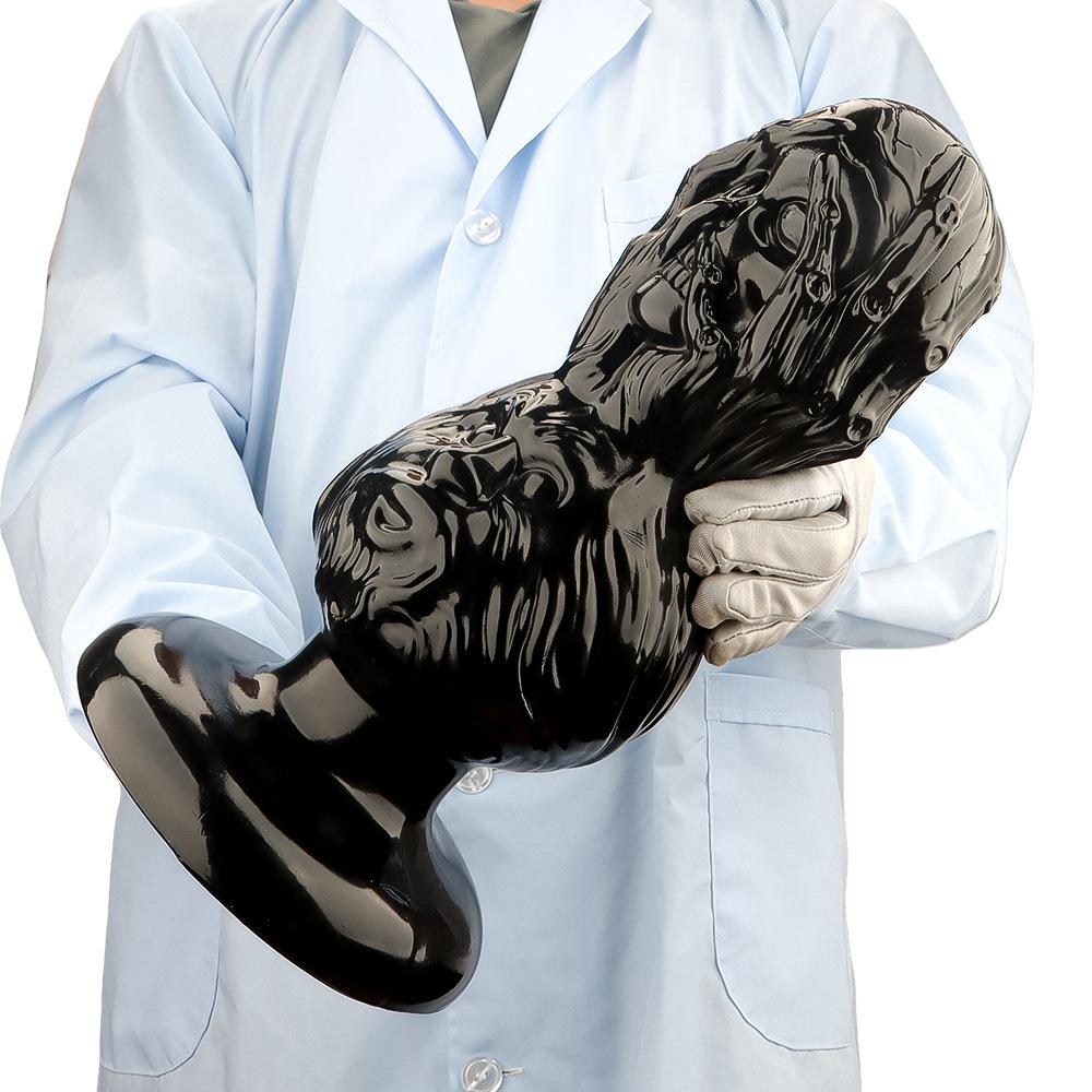 34*cm Double Head Silicone Anal Plug Dilator Dildo Massager Adult Sex Toy for Men and Women Fisting