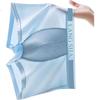 2025 New Men's Summer 10A Antibacterial Underwear, Seamless Ice Silk Cool-Feeling Mesh Breathable Boxer Briefs