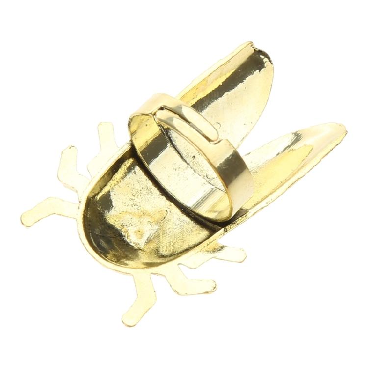 Stylish Finger Rings Jewelry Eye catching Exaggerated Cicada Shape Finger Rings