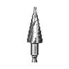 New Spiral Groove Step Drill Bit 4-20mm Wear-Resistant Punch Holes Drill Bit Faster Drilling Wood Metal Hole Opener