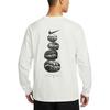 Nike Sportswear Premium Crew Neck Comfortable Pullover Pocket Long Sleeve T-Shirt Men Tops Mountain-White IF0369121