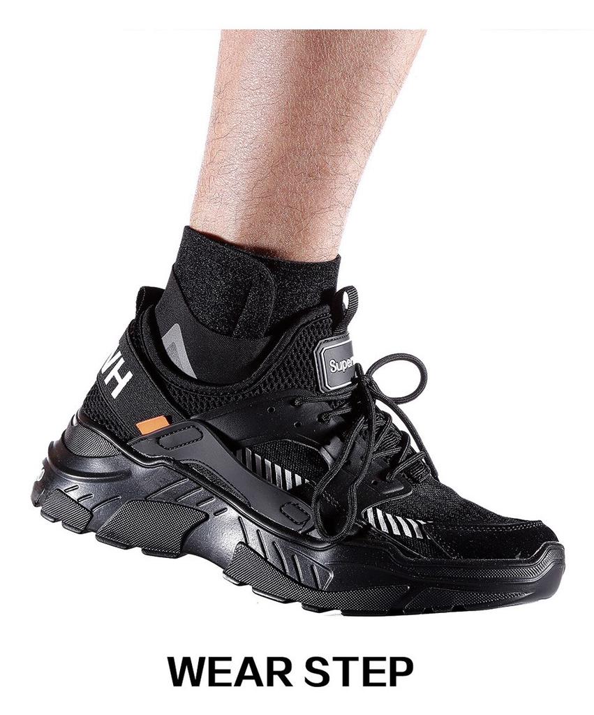 1 Pair Sports Ankle Brace Fitness Gym Ankle Support Gear Elastic Foot Wraps Protector Legs
