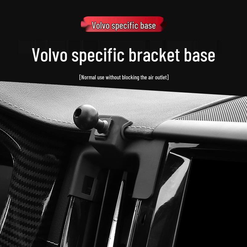Volvo XC60/S90 Navigasyon Destek Braketi - Ekran Engellenmez