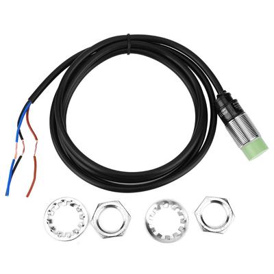 BERM PR188DN Induktīvais tuvuma slēdzis, 3 vadi, NO, NPN sensors, Zāles efekta sensors, 10~30VDC