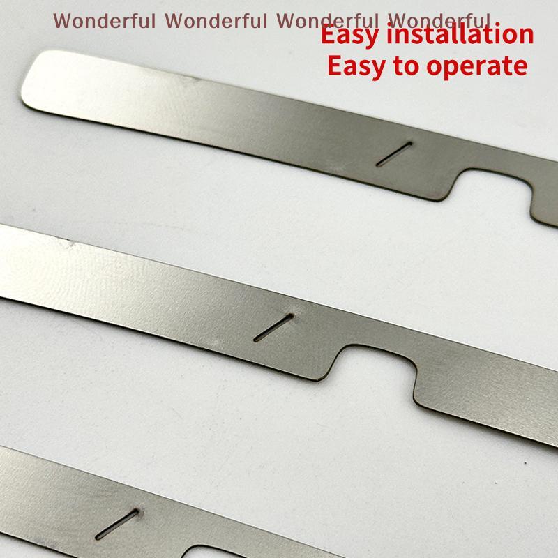 2Pcs Stainless Steel Reinforced Metal Broken Bracket for Reiz 2010-2017 Rust Resistant Car Repair Part