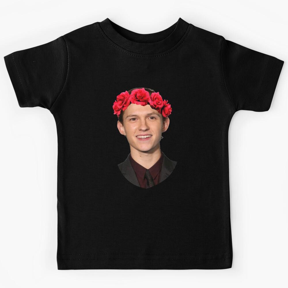 Tom Holland Flower Crown Kids T-Shirt 120