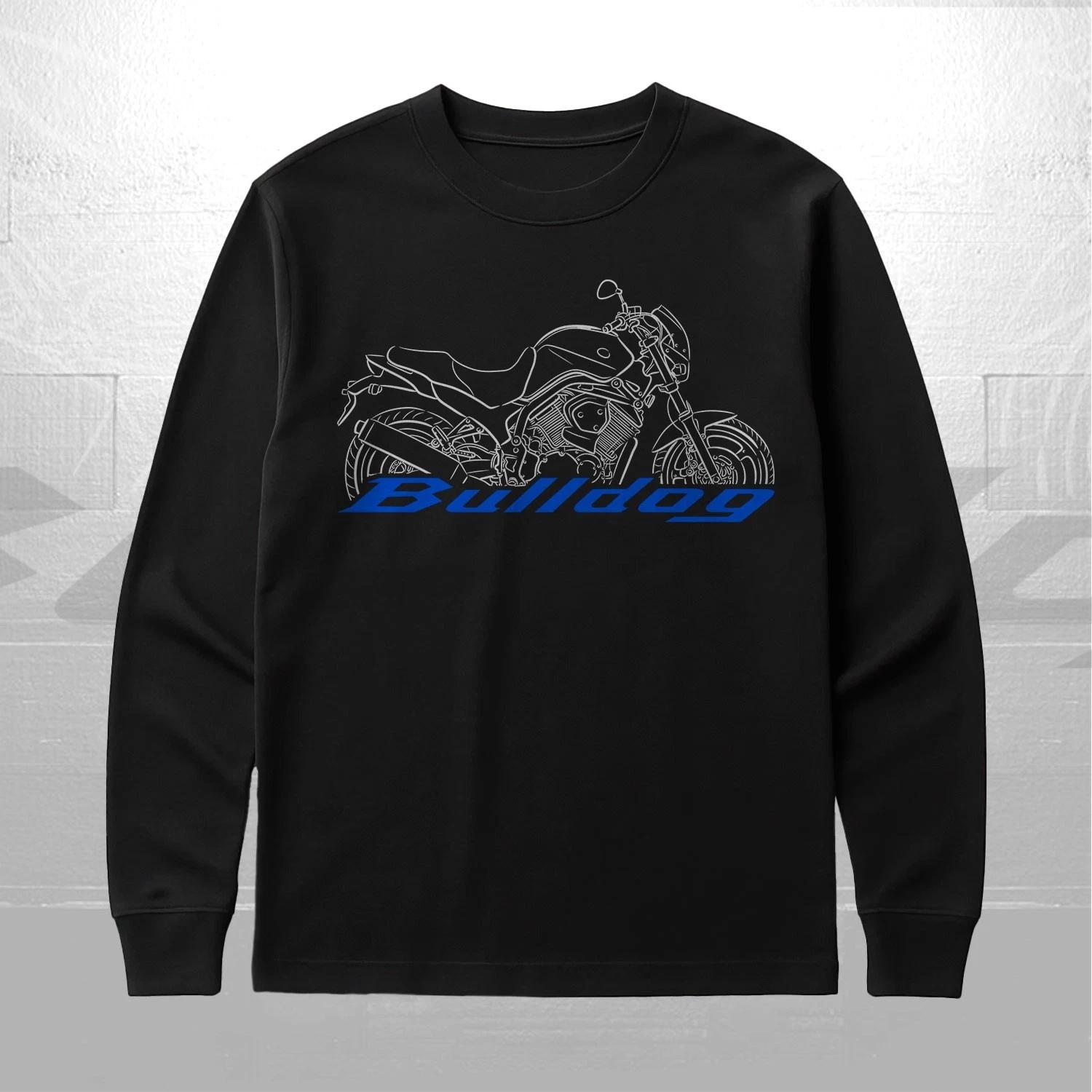 Для поклонников Yamaha BT 1100 Bulldog 2001-2007 - Футболка с длинным рукавом XXXXL