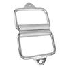 2PCS Gym Exercise Pull Handle Stainless Steel Electroplated D Row Handle Cable Attachment for Fitness Workout Cable Machine Accessories