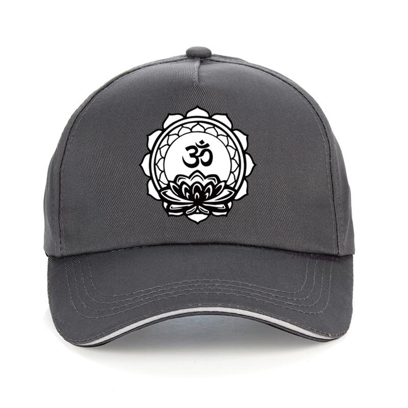 Om Yoga Lotus Flower Women hat Religious Buddha Unisexdala Meditation Spiritual Indian Baseball cap Buddhist Lotus Meditation hat