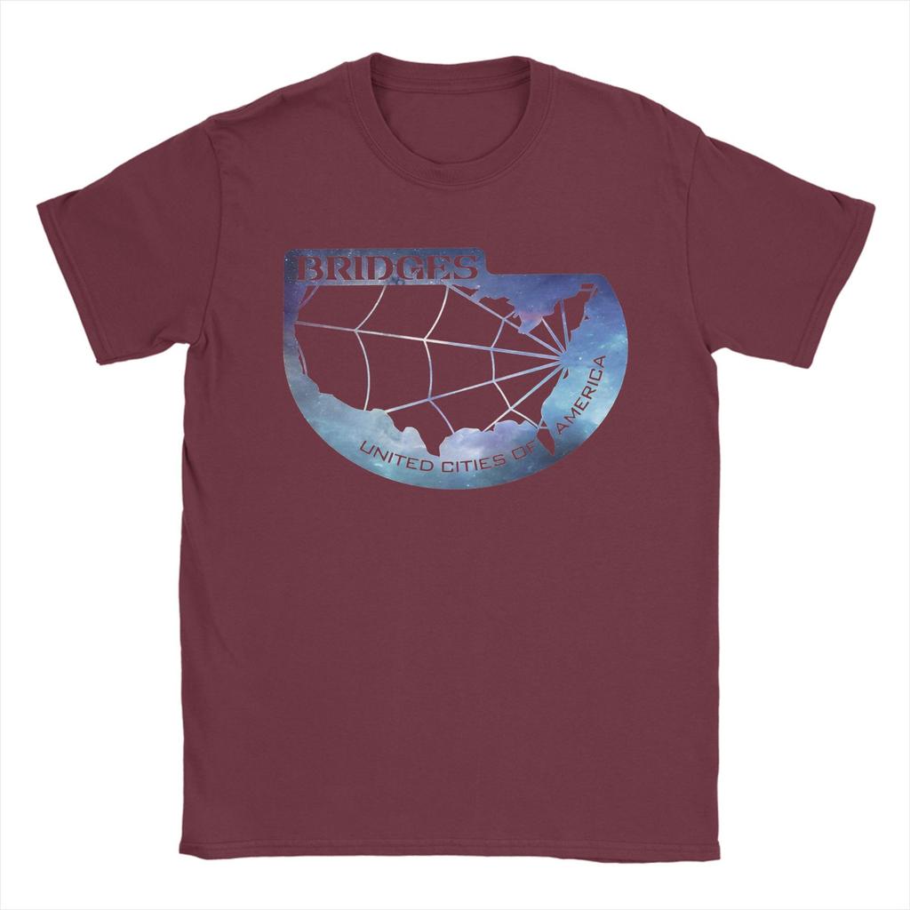 Bridges Death Stranding Logo Outfit Men Women T Shirts Pure Cotton Tee Graphic Print Kojima Tops T-shirt