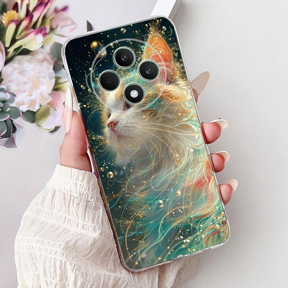For Oppo Reno 12F 4G Case CPH2687 Stylish Butterfly Painted Cover Soft Silicone Case For Oppo Reno12 F Reno 12 FS Reno12F Bumper